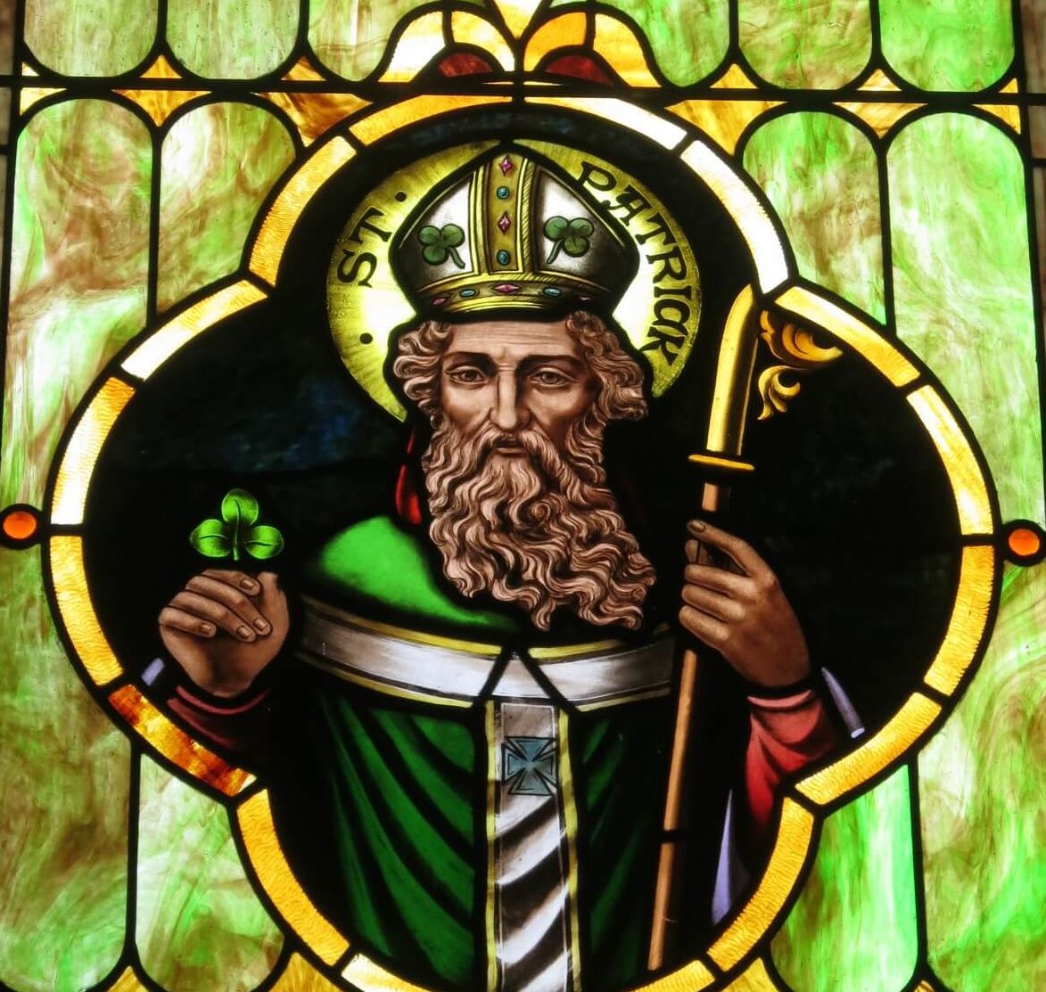Heiliger PATRICK VON IRLAND: Gott und das Kleeblatt Bild Heiliger PATRICK VON IRLAND: Gott und das Kleeblatt